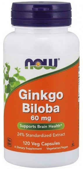 NOW Ginkgo Biloba 60 mg Поддержка нервной системы, NOW Ginkgo Biloba 60 mg - NOW Ginkgo Biloba 60 mg Поддержка нервной системы